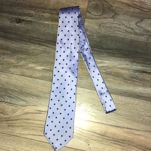 Lario Blue Polka dot Italian Silk Tie